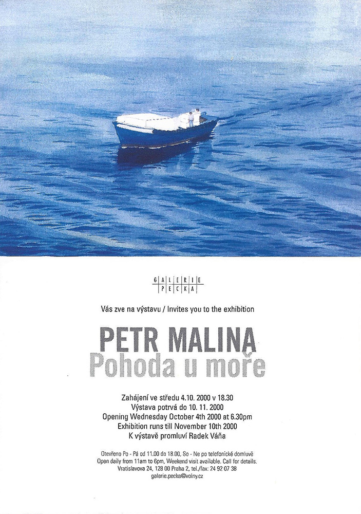 2000 Pohoda u moře, Galerie Pecka, Praha