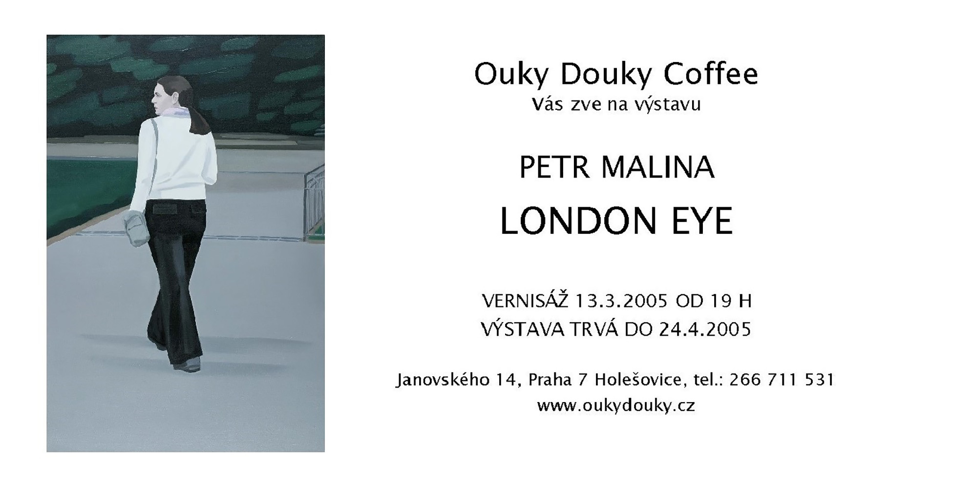 2005 London Eye, Ouky Douky Coffee, Praha