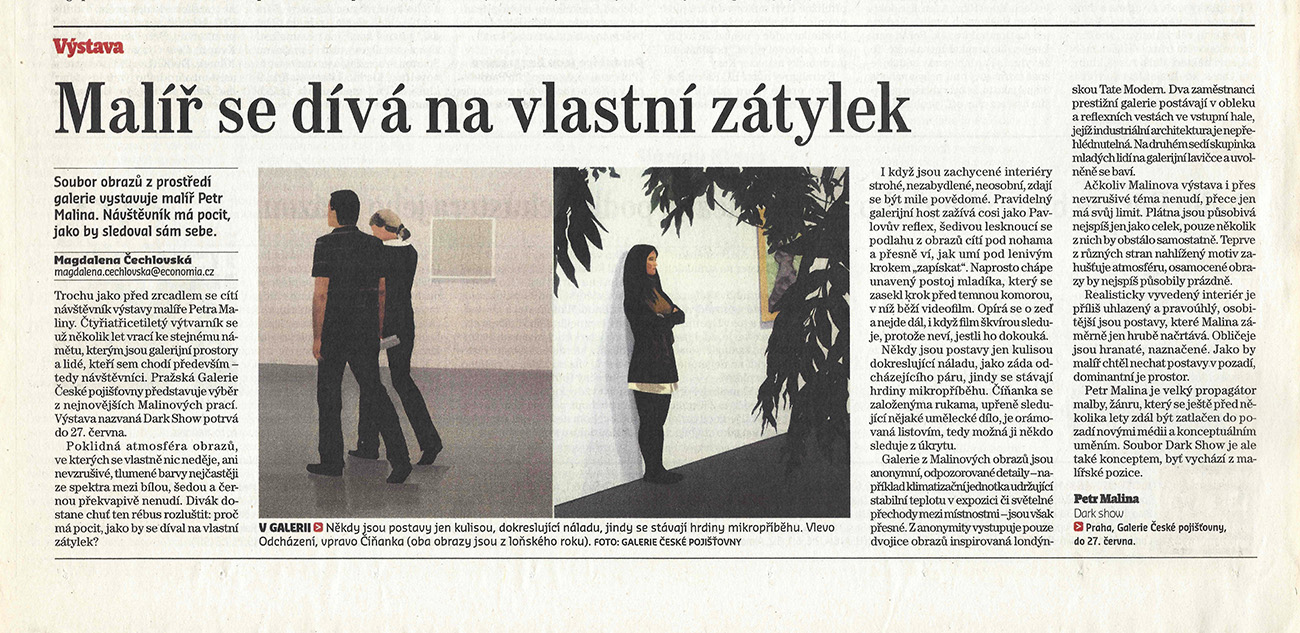 2010, M. Čechlovská, Hospodářské noviny